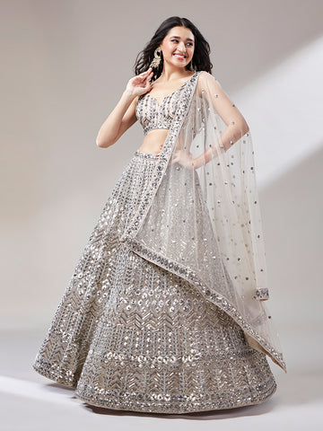 Net Lehenga