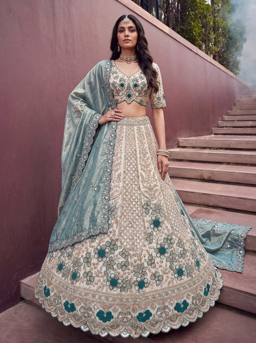 Mehendi Lehenga