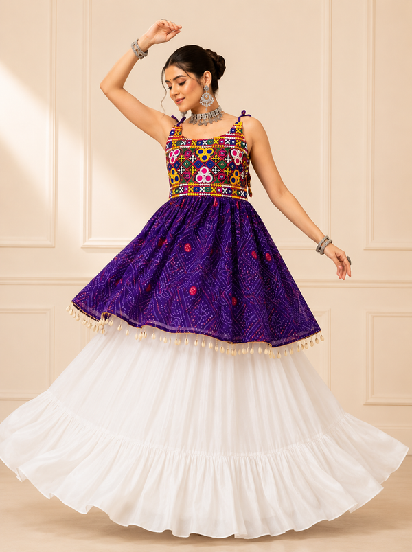 Navratri Designer Ready To Wear Kediya Lehenga Set houseofpanchhi