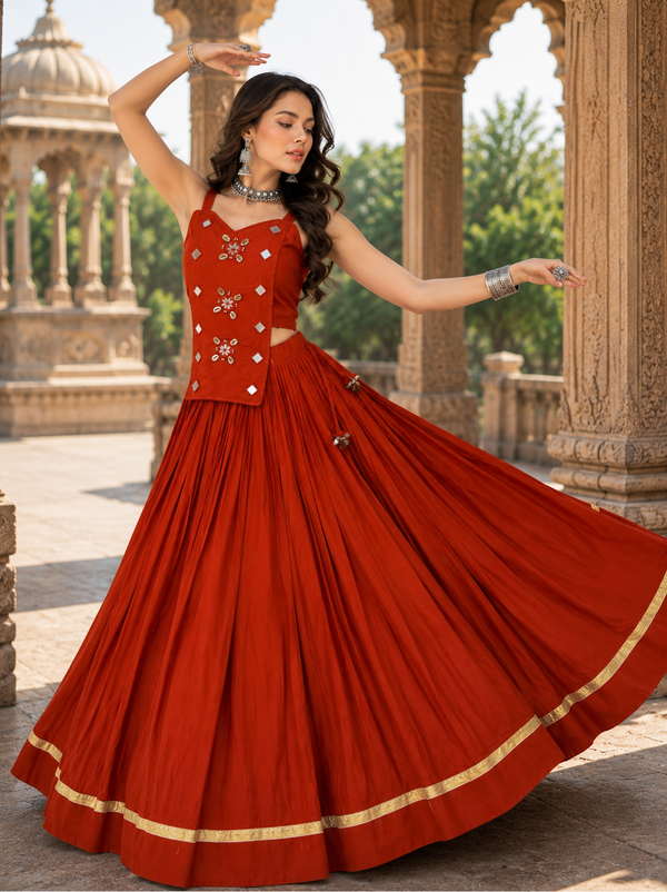 Navratri Designer Ready To Wear Lehenga Choli houseofpanchhi