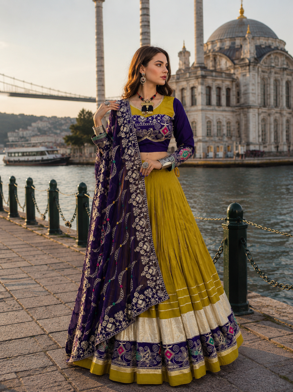 Navratri Designer Ready To Wear Lehenga Set houseofpanchhi