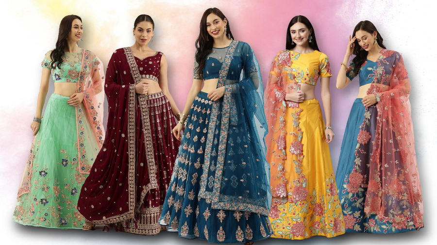 The color therapy and the Indian ethnic attire. - houseofpanchhi