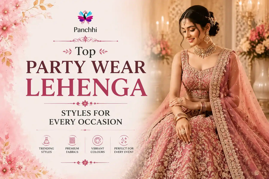 Top Party Wear Lehenga Styles for Every Occasion