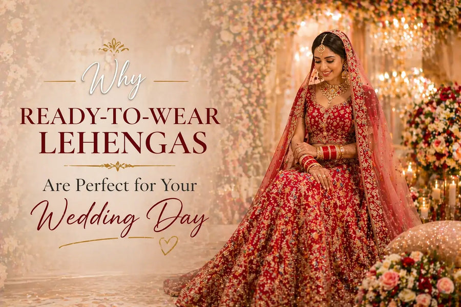 Ready-to-Wear Lehengas for wedding day