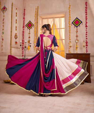 Navratri Designer print with katchi work Ready To Wear Lehenga Choli (Copy) houseofpanchhi