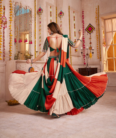 Navratri Designer Katchi work Ready To Wear Lehenga Choli houseofpanchhi