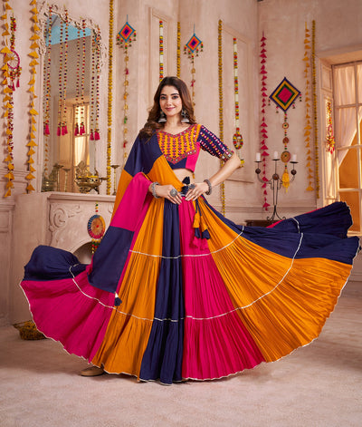Navratri Designer Katchi work Ready To Wear Lehenga Choli houseofpanchhi