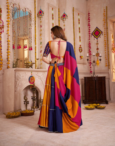 Navratri Designer Katchi work Ready To Wear Lehenga Choli houseofpanchhi