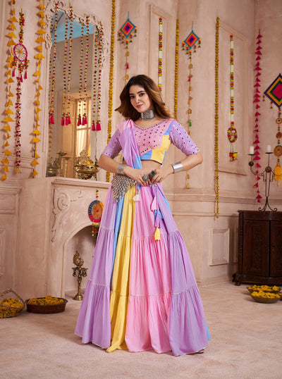 Navratri Designer Katchi work Ready To Wear Lehenga Choli houseofpanchhi