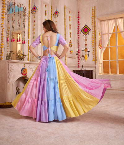 Navratri Designer Katchi work Ready To Wear Lehenga Choli houseofpanchhi