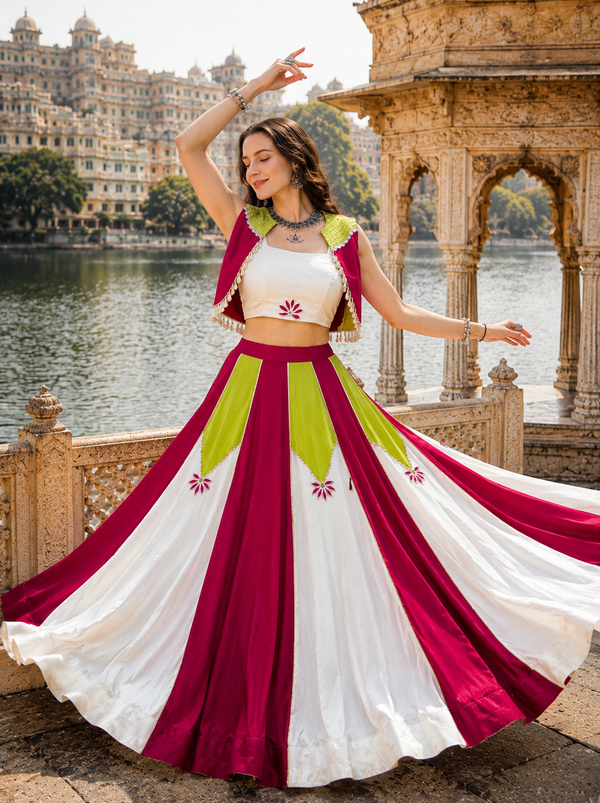 Navratri Designer Ready To Wear Lehenga choli houseofpanchhi