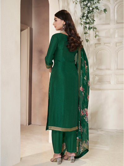 Dola Silk Fabric sequins handwork Ready to wear Salwar & Kurta Set