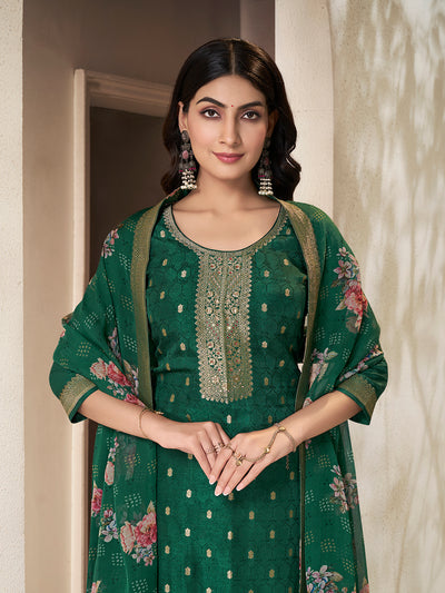 Dola Silk Fabric sequins handwork Ready to wear Salwar & Kurta Set