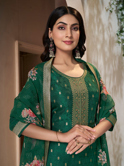 Dola Silk Fabric sequins handwork Ready to wear Salwar & Kurta Set