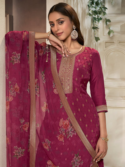 Dola Silk Fabric sequins handwork Ready to wear Salwar & Kurta Set