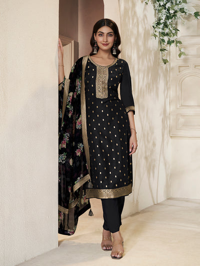 Dola Silk Fabric sequins handwork Ready to wear Salwar & Kurta Set