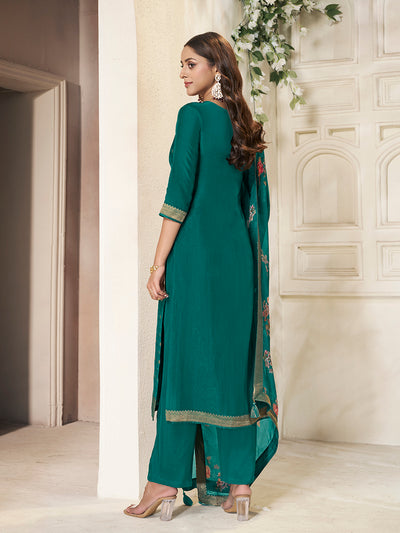 Dola Silk Fabric sequins handwork Ready to wear Salwar & Kurta Set