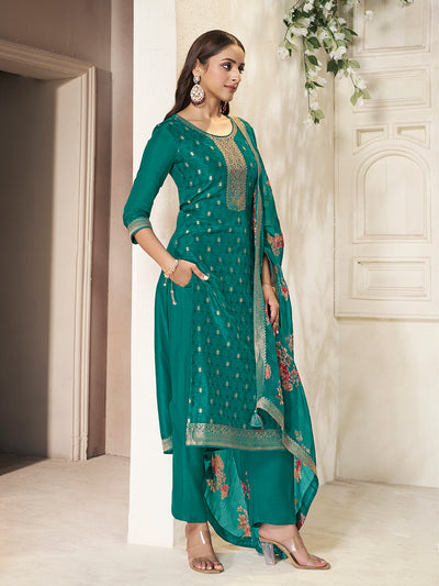 Dola Silk Fabric sequins handwork Ready to wear Salwar & Kurta Set