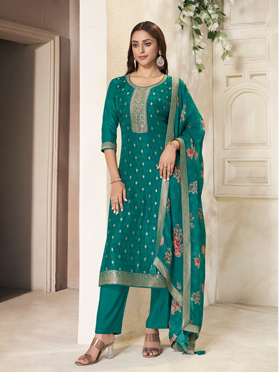 Dola Silk Fabric sequins handwork Ready to wear Salwar & Kurta Set
