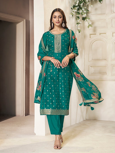 Dola Silk Fabric sequins handwork Ready to wear Salwar & Kurta Set