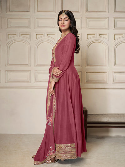 Dola silk Fabric sequin embroidery Ready to wear Sharara & Kurta Set