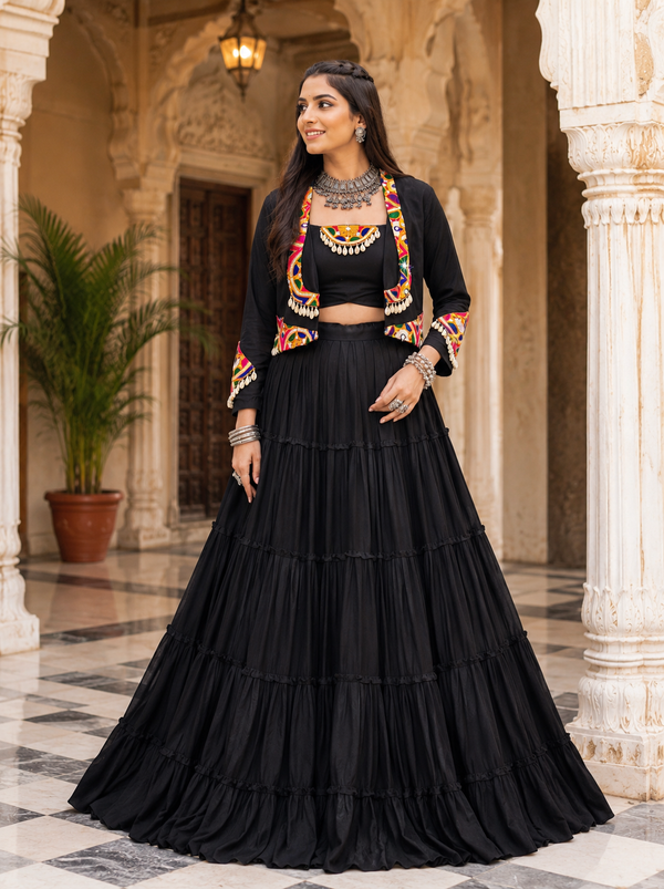 Navratri Designer Ready To Wear Lehenga Choli houseofpanchhi