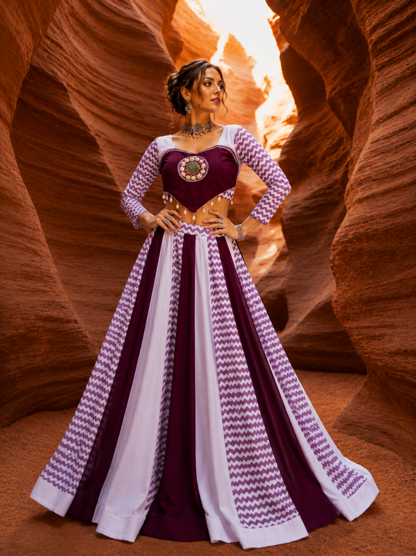Navratri Designer Ready To Wear Lehenga choli houseofpanchhi