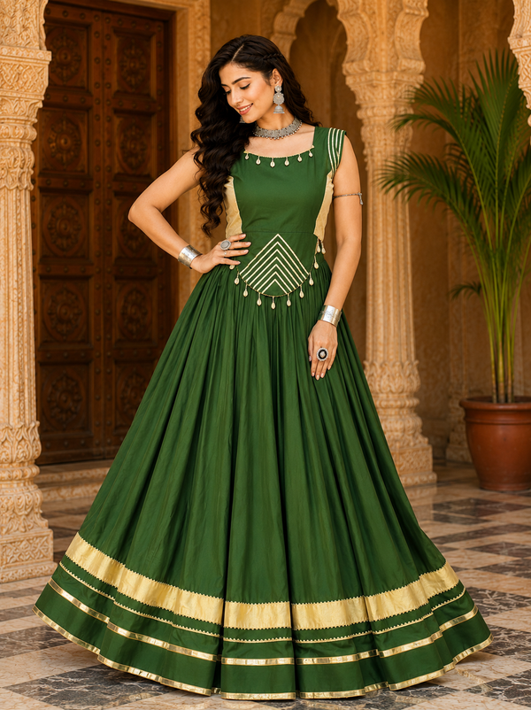 Rust color Navratri Designer Ready To Wear Lehenga Choli (Copy) houseofpanchhi