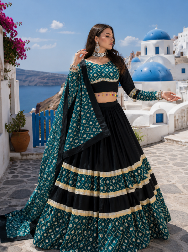 Navratri Designer Ready To Wear Lehenga Set houseofpanchhi