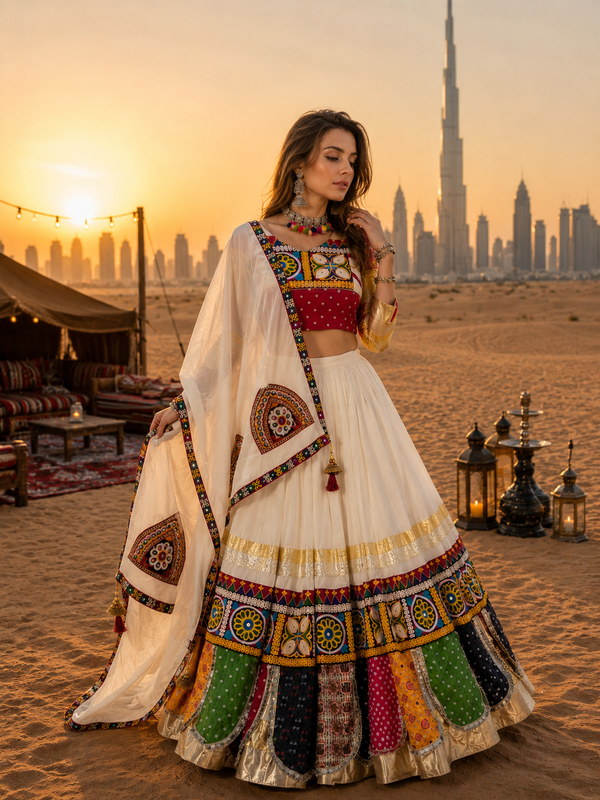 Navratri Designer Ready To Wear Lehenga Set houseofpanchhi