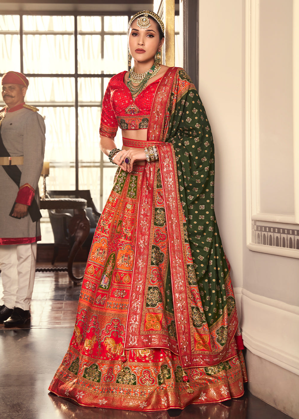 Designer Silk Ready to Wear Lehenga Choli With Sequence Work