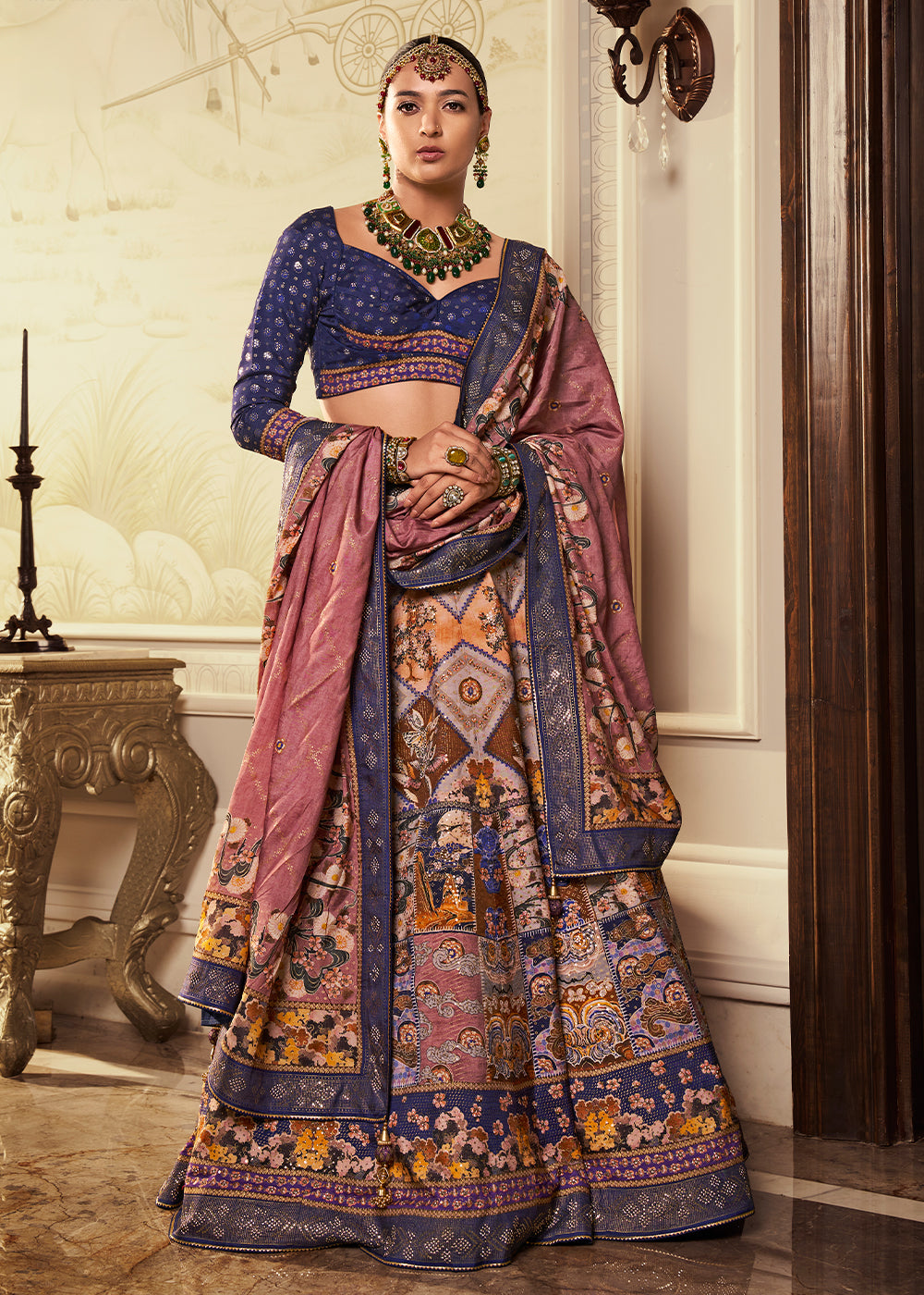 Designer Silk Ready to Wear Lehenga Choli With Sequence Work