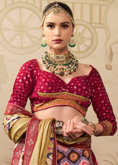 Designer Silk Ready to Wear Lehenga Choli With Sequence Work