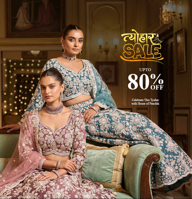 Georgette Lehenga